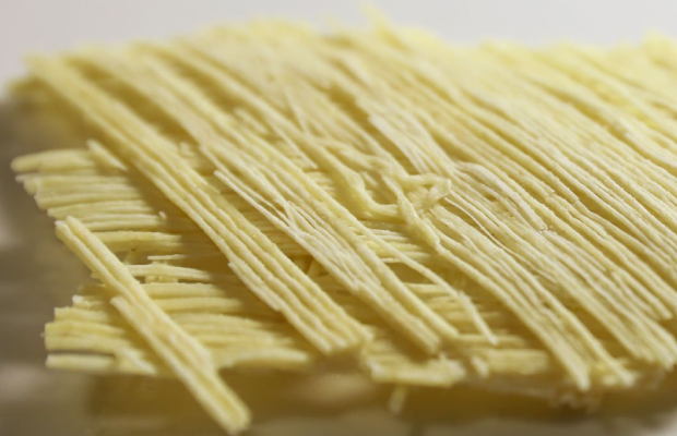 Pasta Buca .Detail of Su filindeu David Marcelli of Buca makes pasta from scratch for The Star. April 11, 2018. (Rene Johnston/Toronto Star via Getty Images)