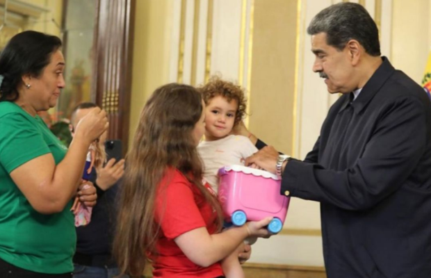 EFE/ Prensa del Palacio de Miraflores