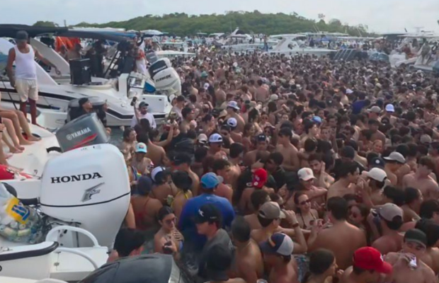 Captura obtenida de video viral