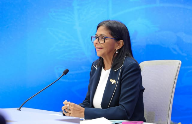 Delcy Rodríguez proyectó expansión económica de Venezuela en la Cumbre FII Priority
