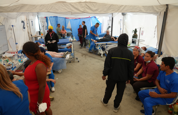Cáritas proyecta que la emergencia podría extenderse hasta por un año