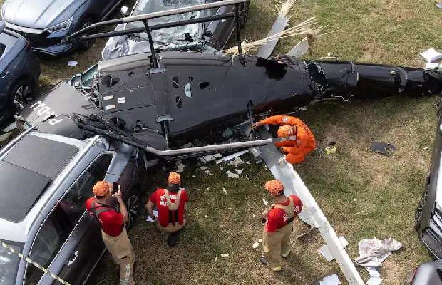 Oliver Tree, «Gaspi» y Lucas Vignale murieron tras choque de helicópteros en Río de Janeiro