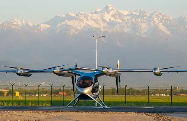 Kazajistán: Realizan primer vuelo de prueba de taxi para pasajeros
