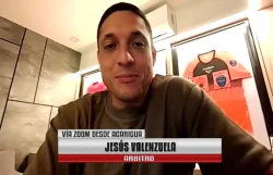 Teledeportes conversó con el árbitro criollo, Jesús Valenzuela