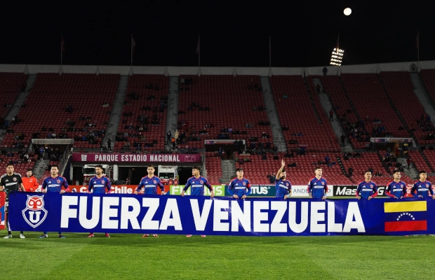 Universidad de Chile envió un mensaje de aliento a Venezuela