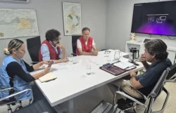 Voluntarios de España arribaron a Venezuela para instalar hospital de emergencias