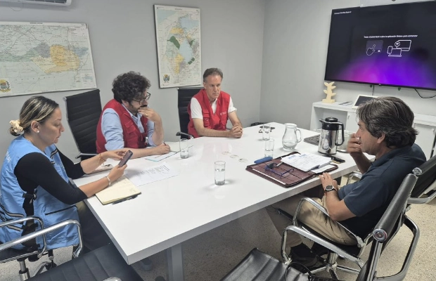 Voluntarios de España arribaron a Venezuela para instalar hospital de emergencias