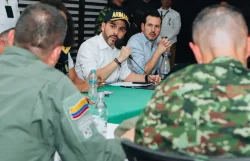 Presidente de Colombia presentó nueva cúpula de las Fuerzas Militares
