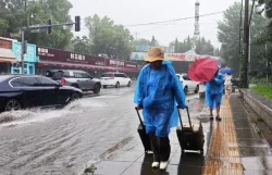 China: Fuertes lluvias obligaron la evacuación preventiva de casi 400 mil personas