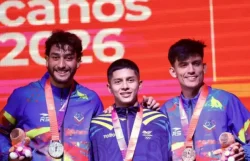 Venezuela brilla en el patinaje de los Suramericanos Santa Fe