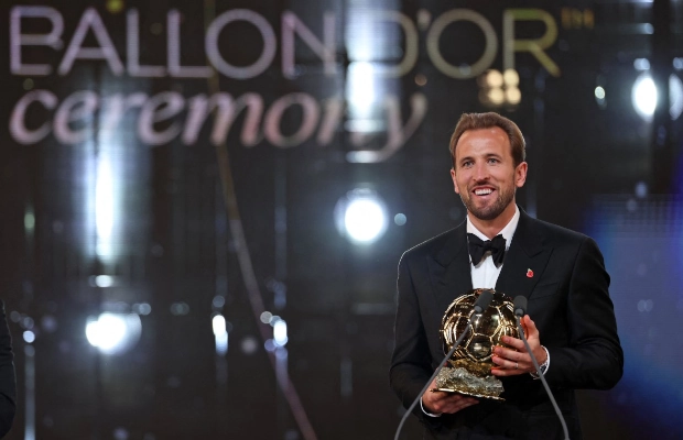 Harry Kane se alzó con el Balón de Oro 2026